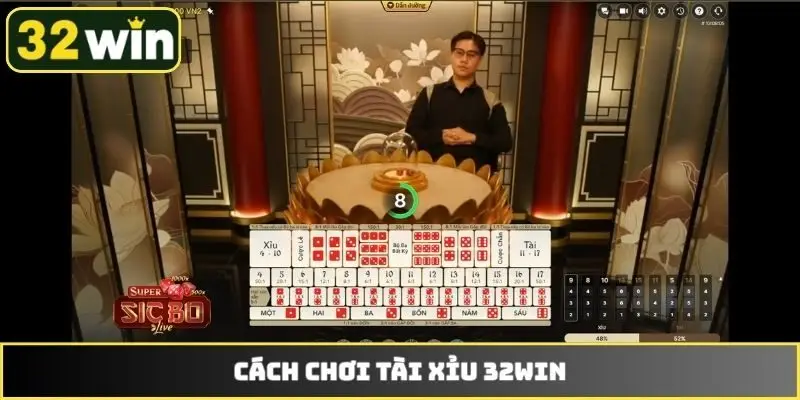 Cách chơi Tài Xỉu