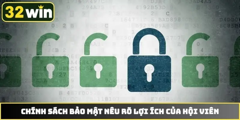 Chính sách bảo mật nêu rõ lợi ích của hội viên